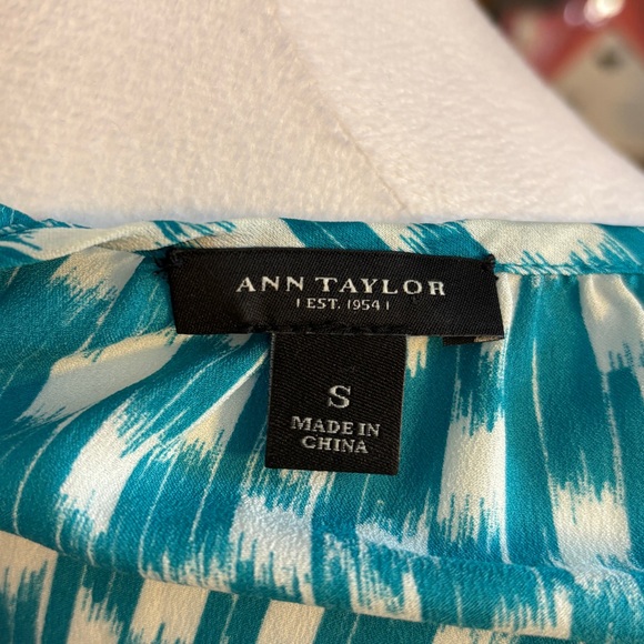 Ann Taylor Checkered Blouse - Picture 3 of 6